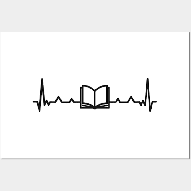 Books Heartbeat Wall Art by Bestseller